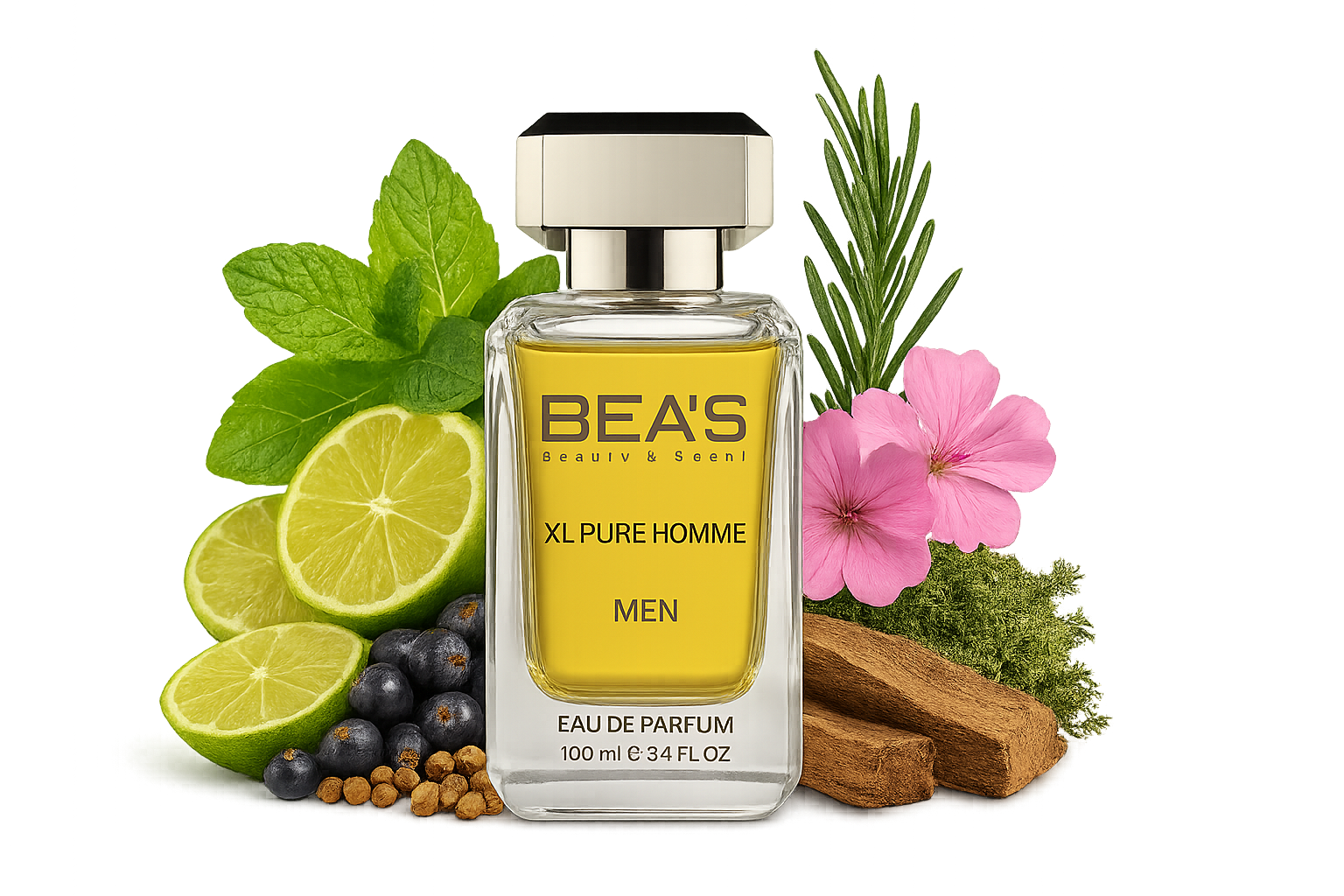 Perfume Beas Xl Pure Homme 100ML Edp Hombre