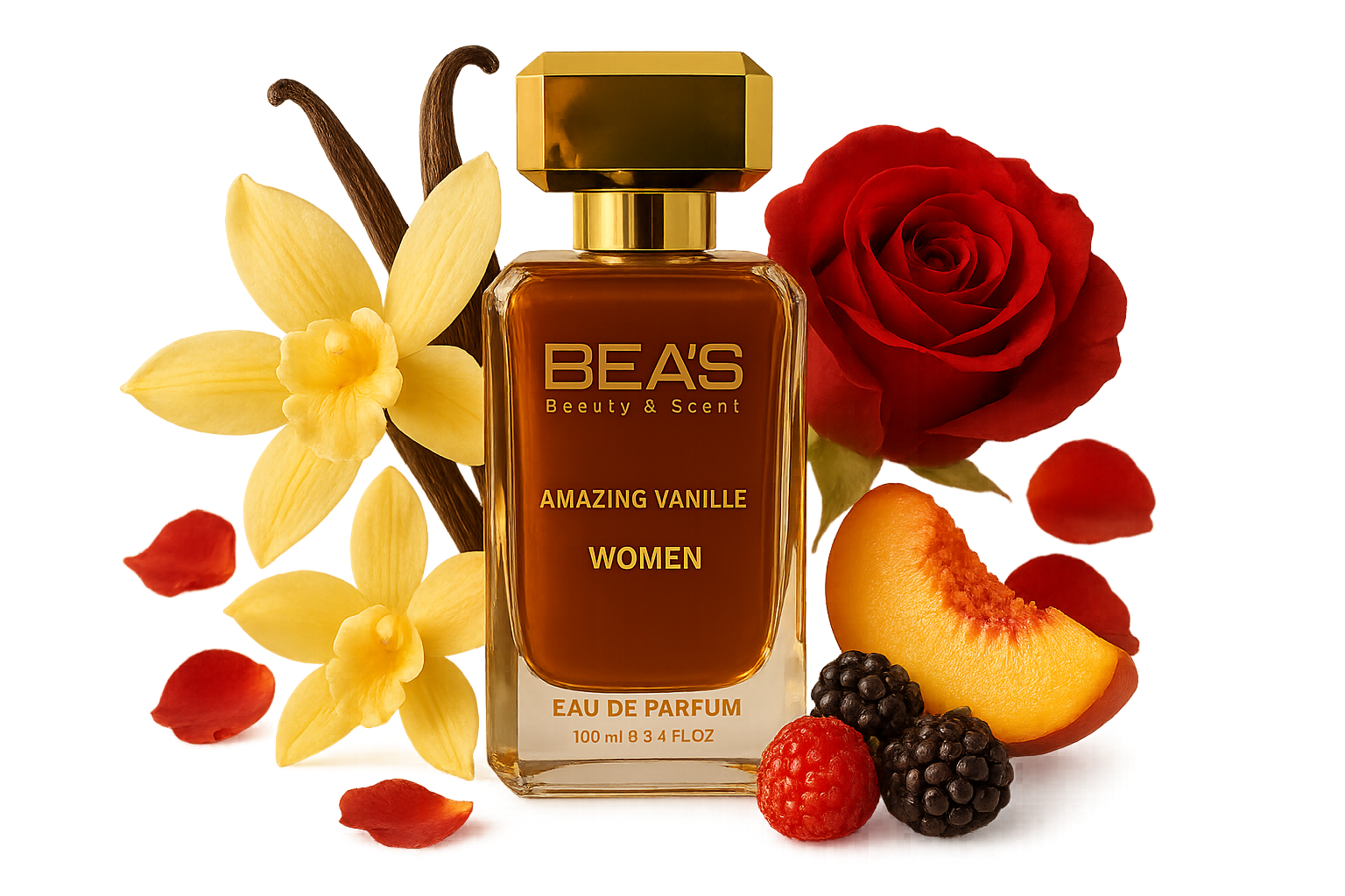 Perfume Beas Amazing Vanille Edp 100ML Mujer